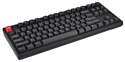 WASD Keyboards V2 87-Key Doubleshot PBT black/Slate Mechanical Keyboard Cherry MX Red black USB