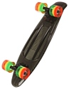 Sunset Skateboard Black Rasta Complete 22