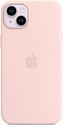 Apple MagSafe Silicone Case для iPhone 14 (розовый мел)