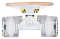 Fish Skateboards Wood White Logo