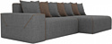 Лига диванов Кельн 105088 (правый, серый/коричневый)