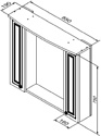 AM.PM  Palace One 85 M41MPX0851WG (белый глянец)