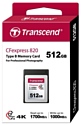 Transcend CFexpress 820 Type B 512GB TS512GCFE820