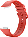 Rumi силиконовый для Huawei Watch FIT 2 (насыщенный красный)