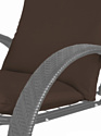 M-Group Фасоль 12370305 (серый ротанг/коричневая подушка)