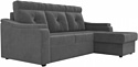 Лига диванов Джастин 105122 (правый, серый)