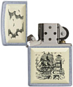 Zippo Scrimshaw Ship 29397