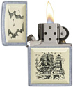 Zippo Scrimshaw Ship 29397