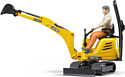 Bruder JCB Micro excavator 8010 CTS and man 62002