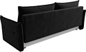 Лига диванов Лига-004 117162 (велюр черный)
