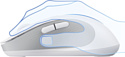 Baseus F02 Ergonomic Wireless Mouse white, без батарейки в комплекте