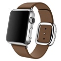 Apple Watch 38mm Stainless Steel with Brown Modern Buckle (MJ3A2)