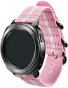 Samsung Premium Nato для Galaxy Watch 42mm & Gear Sport (розовый/белый)