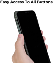 Pitaka Air Case для iPhone 11 Pro Max (twill, черный/желтый)
