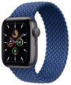 Apple Watch SE GPS 40mm Aluminum Case with Braided Solo Loop