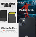 Spigen Rugged Armor (MagFit) для iPhone 14 Plus ACS04890 (черный)