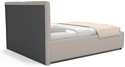 Craftmebel Letto 200x160 (с ПМ, рогожка, бежевый)