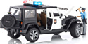 Bruder Jeep Wrangler Unlimited Rubicon Police 02526