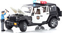 Bruder Jeep Wrangler Unlimited Rubicon Police 02526