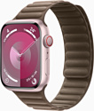 Apple Watch Series 9 LTE 45 мм (алюминиевый корпус, замшевый ремешок S/M)