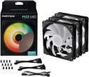 Phanteks M25-140 D-RGB PH-F140M25_DRGB_PWM_BK01_3P