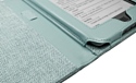 Tuff-Luv Kindle Touch Natural Hemp Turquoise Blue (E10_37)