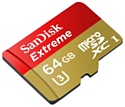 Sandisk Extreme microSDXC Class 10 UHS Class 3 90MB/s 64GB