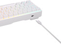 Royal Kludge RK71 RGB white, RK Red