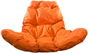 M-Group Капля Люкс 11030207 (коричневый ротанг/оранжевая подушка)