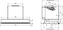 Elikor Sense Glass 60П-1000 229362 (белый) Elikor Sense Glass 60П-1000 229362 (белый)