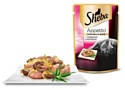 Sheba (0.085 кг) 1 шт. Appetito ломтики в желе с говядиной и кроликом