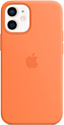 Apple MagSafe Silicone Case для iPhone 12 mini (кумкват)