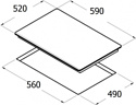 Schtoff H6026P13IS (белое стекло)