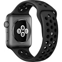 Apple Watch Nike+ 38mm Space Gray with Black Nike Sport Band (MQ162)