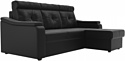 Лига диванов Джастин 105136 (правый, черный)