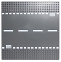 Город Игр BrickBattle GI-6760 Пластина-основа Baseplate Дорога прямая