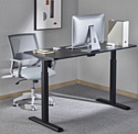 ErgoSmart Electric Desk Prime 1200х650х18 мм (дуб мореный/черный)