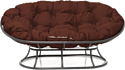 M-Group Мамасан 12100305 (серый/коричневая подушка)