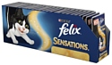 Felix (0.085 кг) 24 шт. Sensations с Лососем в желе со вкусом трески