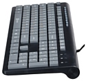 Oklick 480M Multimedia Keyboard black-Grey USB