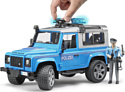 Bruder Land Rover Defender Station Wagon Police vehicle 02597