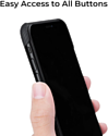 Pitaka Air Case для iPhone 11 Pro Max (twill, черный/серый)