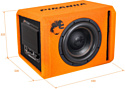 DL Audio Piranha 10A Orange V.2 DL Audio Piranha 10A Orange V.2