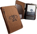 Tuff-Luv Eco-nique natural Hemp Brown case for Kindle Keyboard (A9_21)