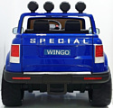 Wingo LAND ROVER 4x4 LUX (усиленный аккумулятор, синий)