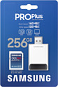 Samsung PRO Plus SDXC Card 256GB (с кардридером)