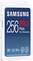Samsung PRO Plus SDXC Card 256GB (с кардридером)