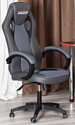 TetChair Racer Gt New (кож/зам/ткань, металлик/серый, 36/12)