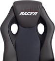 TetChair Racer Gt New (кож/зам/ткань, металлик/серый, 36/12)