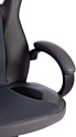 TetChair Racer Gt New (кож/зам/ткань, металлик/серый, 36/12)